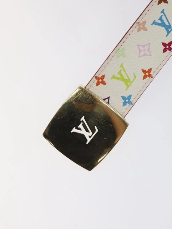 LOUIS VUITTON Multicolor Ceinture Care Belt 37.8\